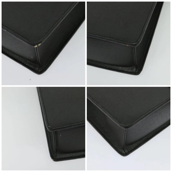 LOUIS VUITTON Taiga Porte Documents Rozan Bag Ardoise M30052 LV Auth ki5801 - Picture 16 of 16